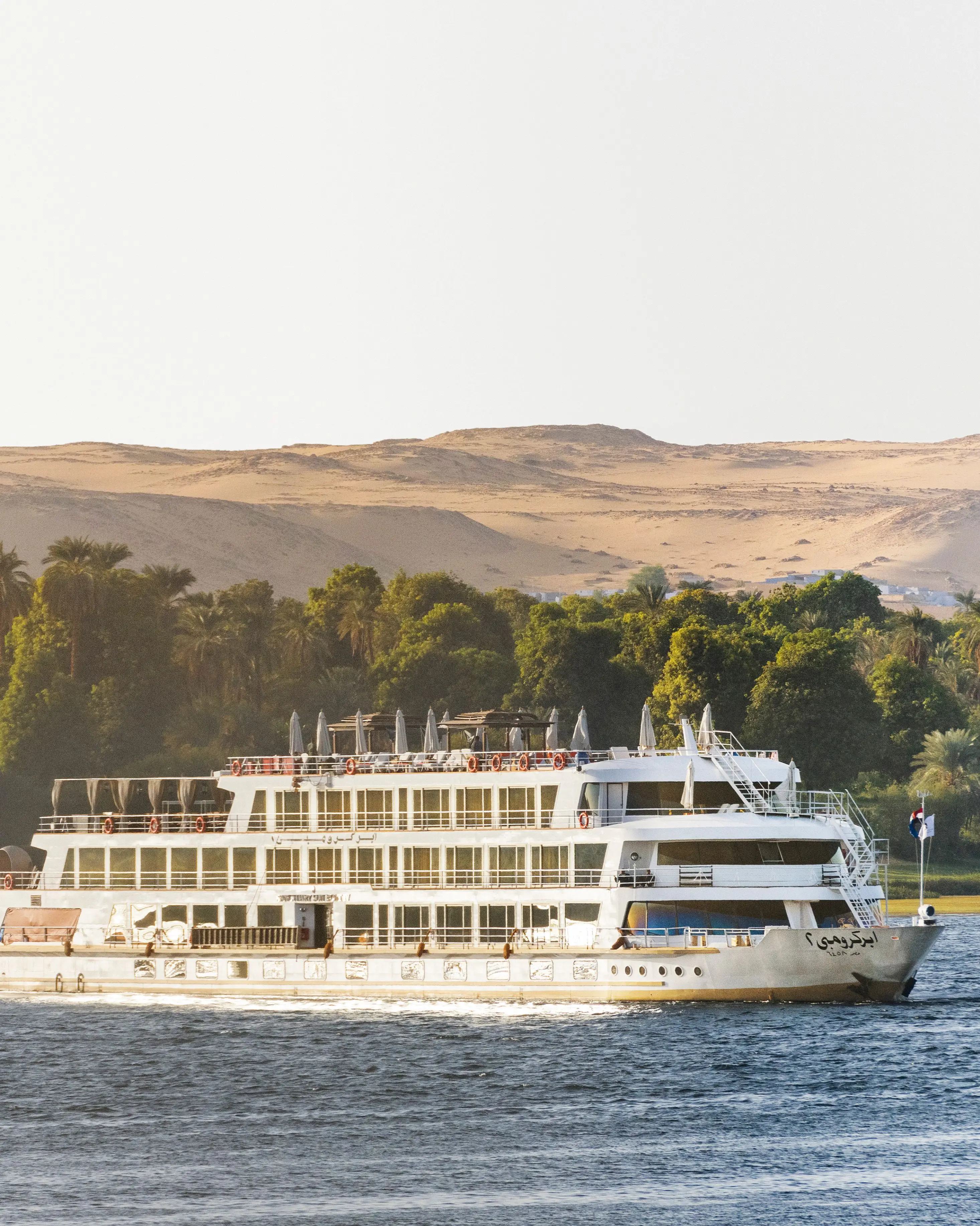 Exterior view of the Sanctuary Sun Boat IV Nile Cruise Nile cruise ship